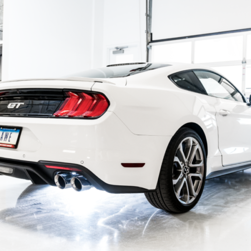 AWE Tuning SwitchPath Exhaust - Chrome Silver Tips for 18-23 S550 Mustang GT - Image 7