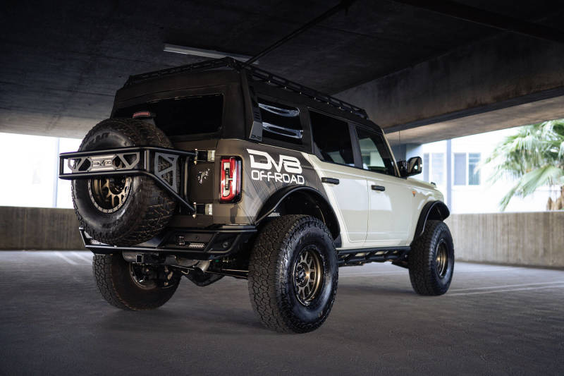 DV8 Offroad 21-23 Ford Bronco Competition Series Rear Bumper - Image 4