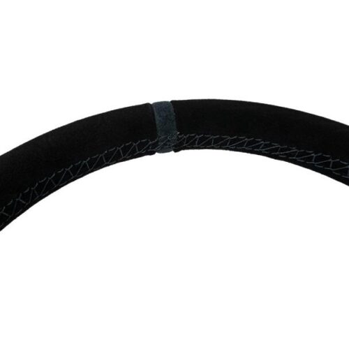 PRP Comp-R D-Shape Suede Steering Wheel - Blue - Image 3