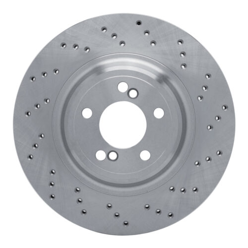 DFC 15-20 BMW M2 Right Rear Drilled Brake Rotor