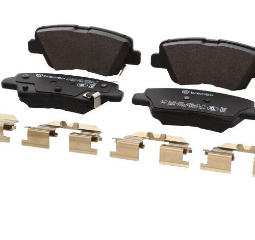 Brembo OE 21-22 Hyundai Accent/19-24 Nexo/2016 Sonata/2019 Sonata PRIME Low-Met Brake Pad - Rear - Image 3