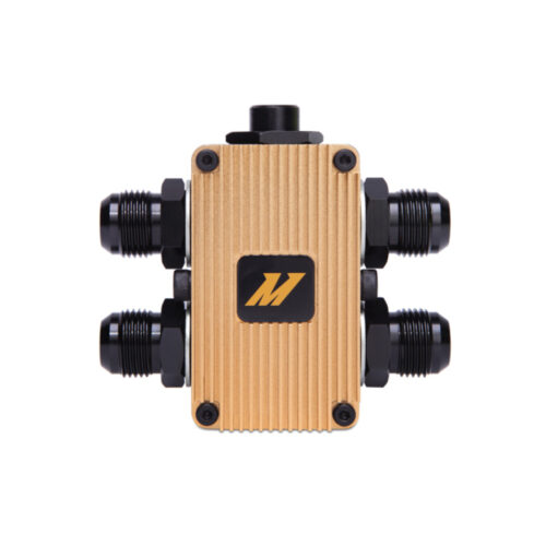 Alternative view of Mishimoto In-Line Oil Thermostat