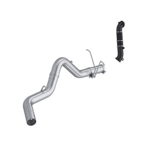MBRP 11-15 Chevy Silverado / GMC Sierra 2500/3500HD 4in OD CatBack Single Side Exit w/ Downpipe - AL