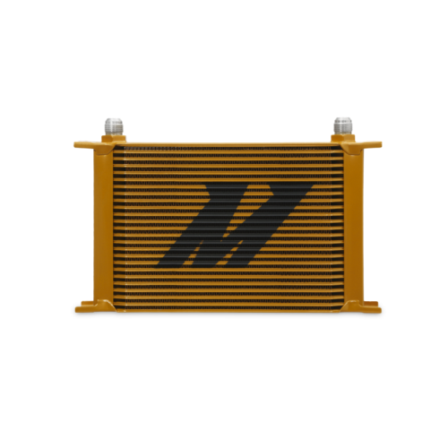Mishimoto Universal 25-Row Oil Cooler - Gold - Image 2
