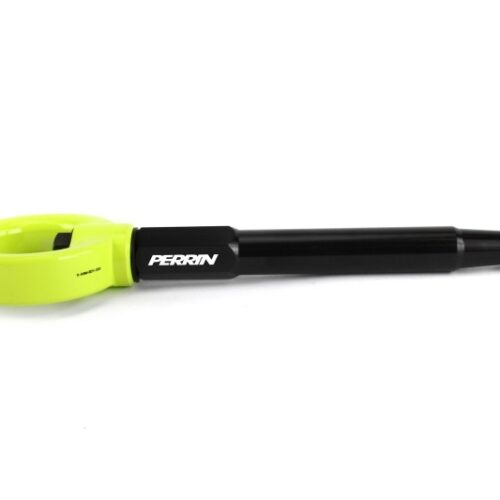 Alternative view of PERRIN 22-25 Toyota GR86 Tow Hook Kit (Front) - Neon Yellow