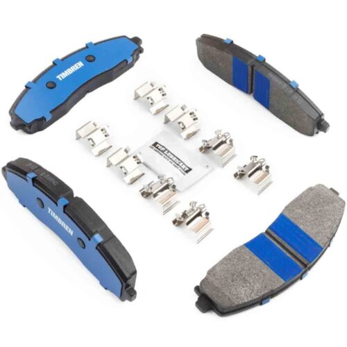Alternative view of Timbren 23-26 Ford F-250/F-350 SD BES Severe Duty Semi-Metallic Brake Pads - Rear