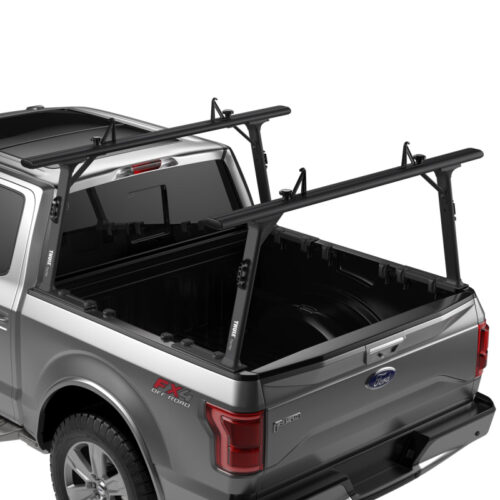 Alternative view of Thule TracRac Pro 2 Overhead Truck Rack 05-15 Toyota Tacoma - Black