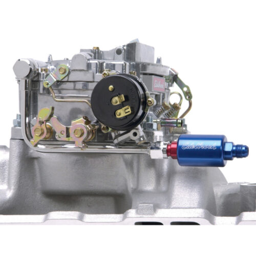 Edelbrock Chromed Steel Fuel Line and Filter Kit Fo Eps Carbs - Image 6
