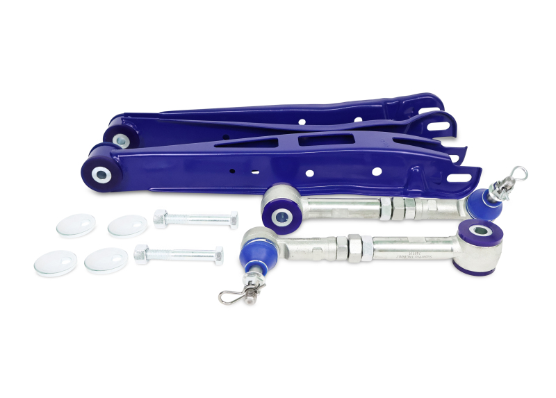 SuperPro 2013 Scion FR-S Base Rear Lower Adjustable Toe & Lower Control Arm Set - Image 4