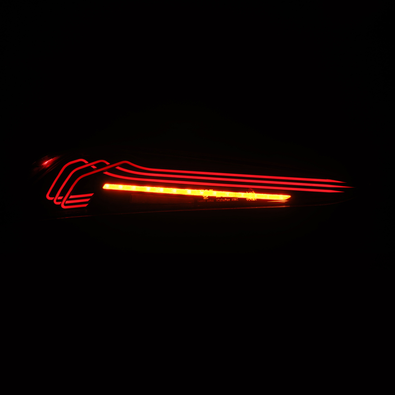 AlphaRex 20-24 Toyota Supra LUXX-Series Laser Style LED Tail Lights Alpha-Black - Image 6