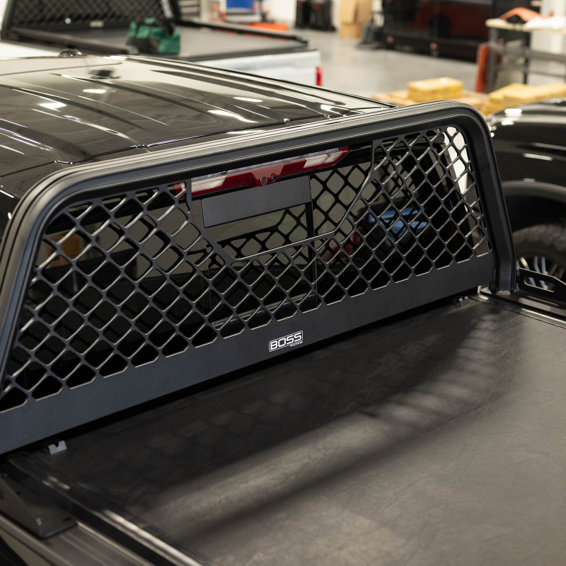 Putco 20-24 Chevrolet Silverado 1500 / 20-24 GMC Sierra 1500 Boss Headache Rack - Black - Image 3