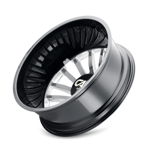 Cali Off-Road 9110D Summit Dually 22x8.25 / 8x165.1 BP / -232mm OS / 121.3mm Hub Gls Blk Mill Wheel - Image 4