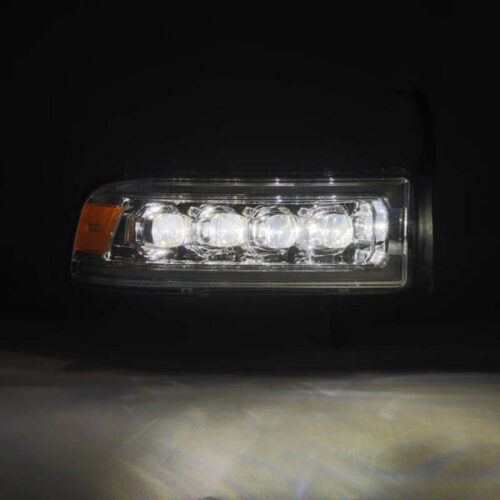 AlphaRex 94-01 Dodge Ram 1500 NOVA LED Headlights Chrome w/ Activ. Light Seq. Signal and SB DRL - Image 9