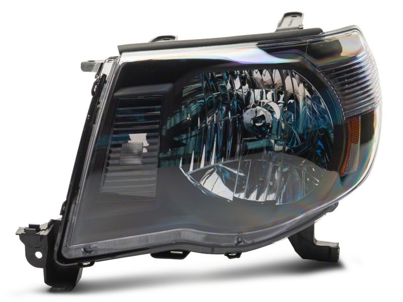 Raxiom for 2005-2011 Toyota Tacoma Axial Series OE Replacement Headlights- Black Housing (Clear Lens) - Image 3