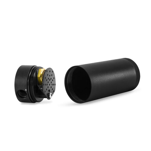 Mishimoto 2-Port Universal XL Baffled Catch Can - Black - Image 6