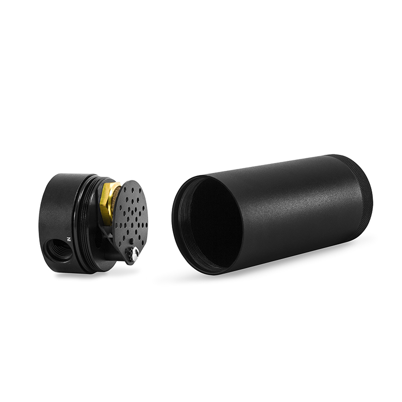 Mishimoto 2-Port Universal XL Baffled Catch Can - Black - Image 6