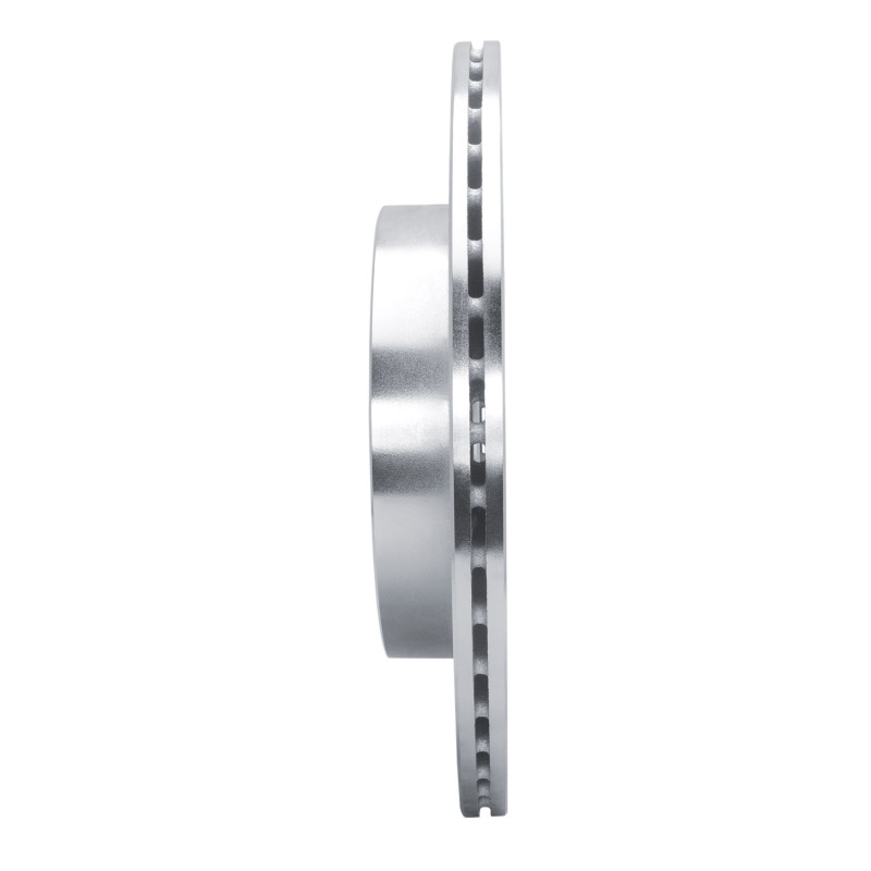 R1 Concepts for 2015-2025 Subaru WRX Rear Right Drilled & Slotted Silver Brake Rotor - Image 3