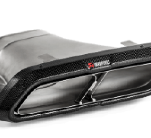 Alternative view of Akrapovic Tail Pipe Set (High Gloss Carbon) for 2018 Mercedes Benz E63 (W213) Evolution
