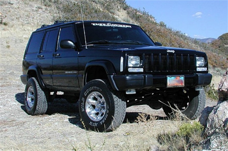 Tuff Country 87-01 Jeep Cherokee 4x4 3.5in Lift Kit EZ-Ride (SX8000 Shocks) - Image 2