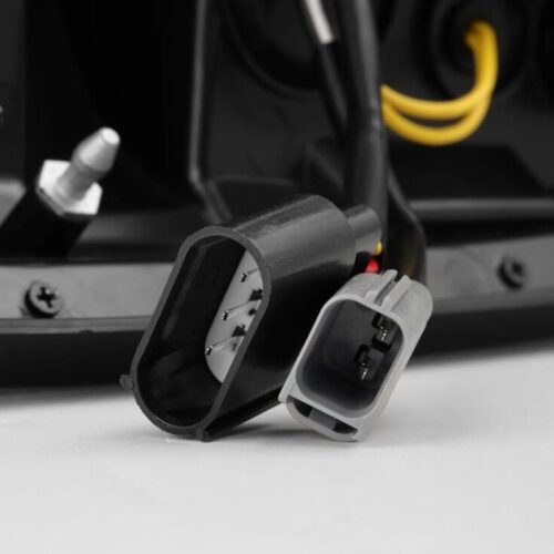 AlphaRex 97-03 Ford F150 / 99-16 Ford F250/F350/F450/F550 LUXX-Series LED Tail Lights - Black/Red - Image 7