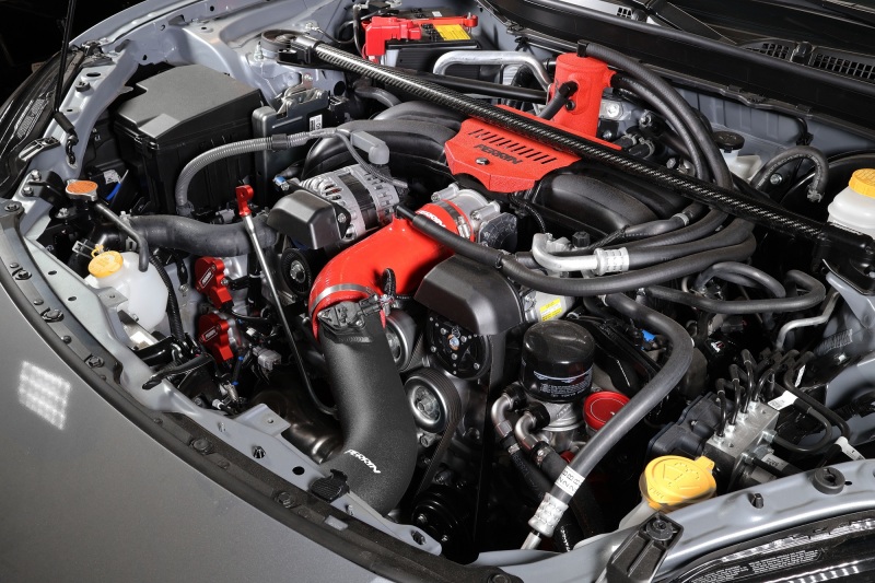 PERRIN 22-26 Subaru BRZ / Toyota GR86 Inlet Hose - Red - Image 10