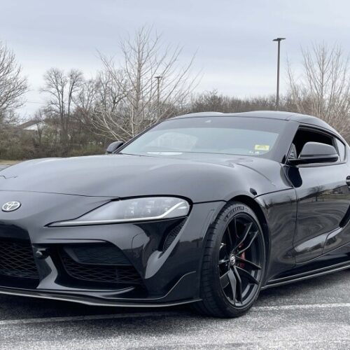 Dinan 20-26 Toyota GR Supra (A90/A91) Carbon Fiber Front Lip - Image 4