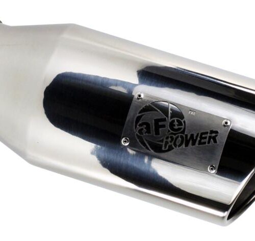 aFe Power Diesel Exhaust Tip Bolt On Black 5in Inlet x 6in Outlet x 12in Long - Image 2