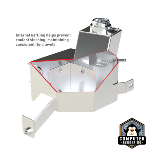 Mishimoto Degas Tank - Black for 13-18 Ram 6.7L Cummins - Image 5