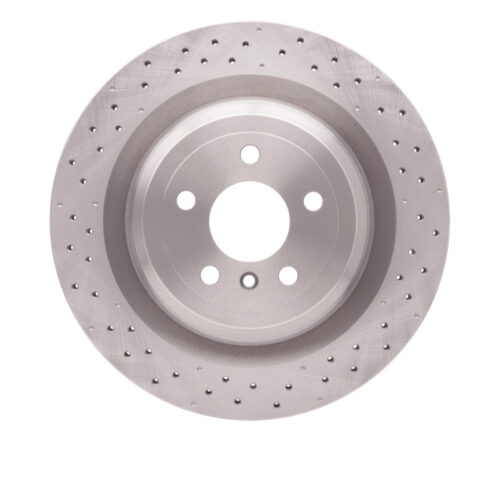 DFC 13-13 Mercedes-Benz GL550 Rear Drilled Brake Rotor - Image 5