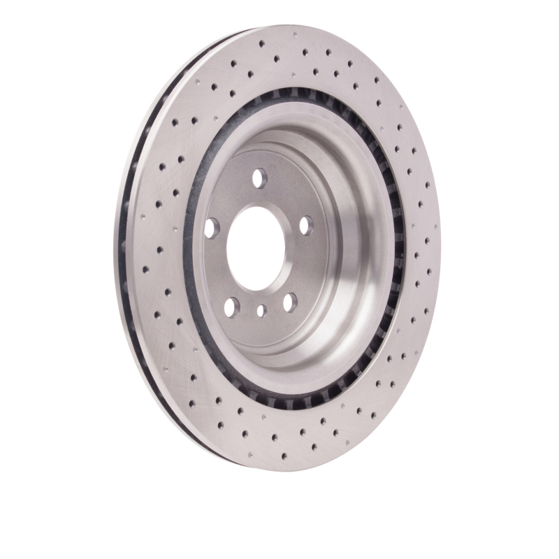 DFC 13-13 Mercedes-Benz GL550 Rear Drilled Brake Rotor - Image 3