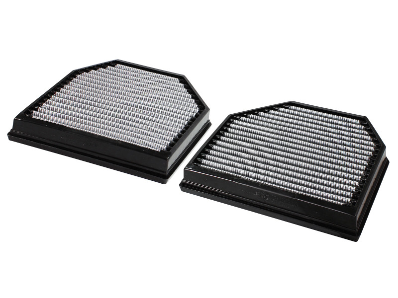 aFe Power MagnumFLOW OEM Replacement Air Filter PRO Dry S 2015 BMW M3/M4 (F80/F82) 3.0L S55 (tt) Qty. 2 - Image 4