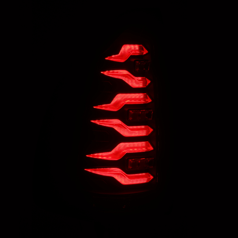AlphaRex 14-21 Lexus GX470 Luxx-Series LED Tail Lights -Black - Image 3