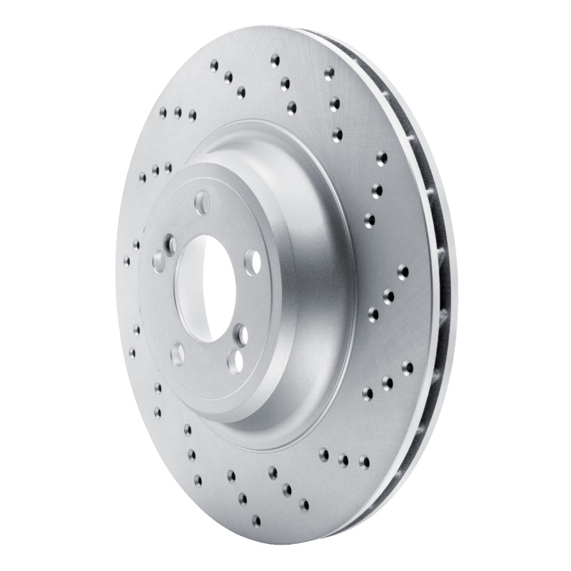 DFC 15-20 BMW M3 Right Rear Drilled GeoSPEC Coated Rotor - Image 2