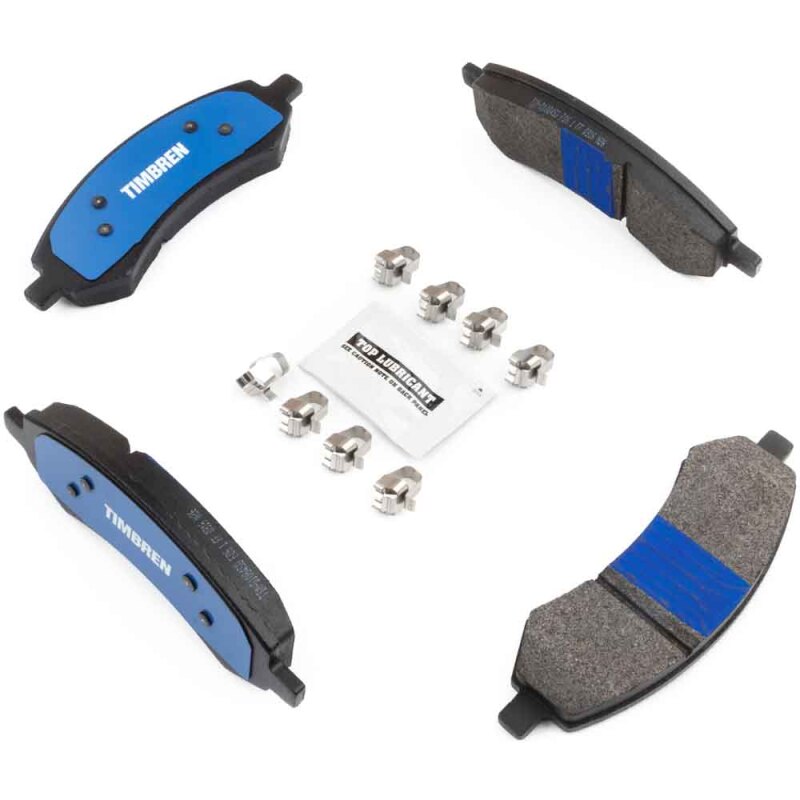 Timbren 06-18 Ram 1500/19-24 Ram 1500 Classic BES Severe Duty Semi-Metallic Brake Pads - Front - Image 2