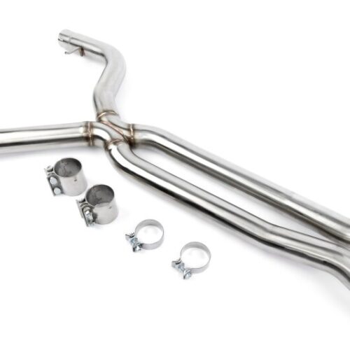 Dinan for 21-27 BMW M3/M4 (G80/G82/G83) High Flow Middle Exhaust - 3in - Stainless Steel