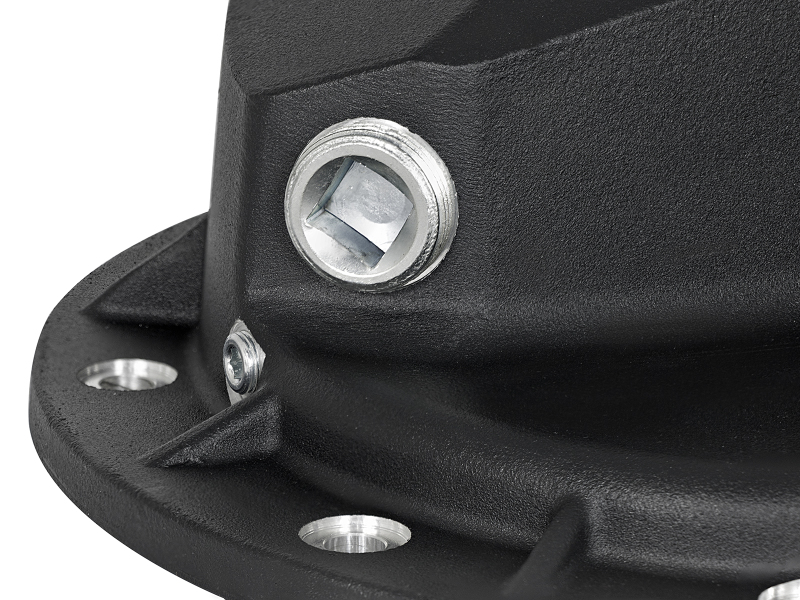 aFe Power Cover Diff Front Machined COV Diff F Dodge Diesel Trucks 03-11 L6-5.9/6.7L Machined - Image 8