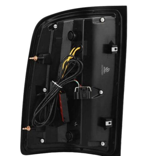 Alternative view of AlphaRex 07-13 GMC Sierra 1500/2500HD/3500HD Luxx Series LED Tail Lights - Alpha Black