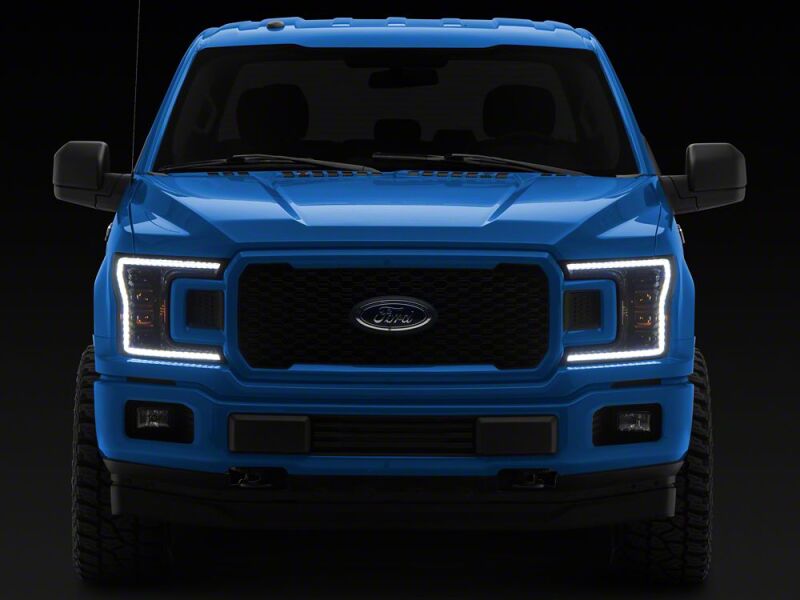 Raxiom for 2018-2020 Ford F-150 CXR Series V2 LED Headlights- Black Housing- Clear Lens - Image 10