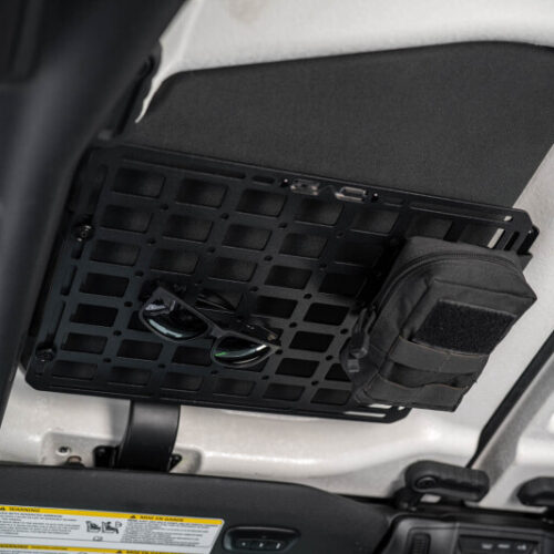 DV8 Offroad 2018-2025 Jeep Wrangler JL Roof Mount for 15In x 12In Molle Panel - Image 2