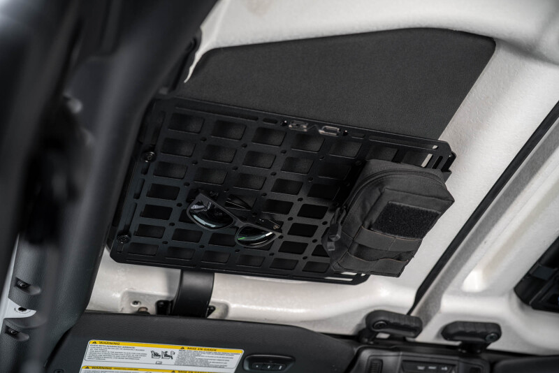 DV8 Offroad 2018-2025 Jeep Wrangler JL Roof Mount for 15In x 12In Molle Panel - Image 2