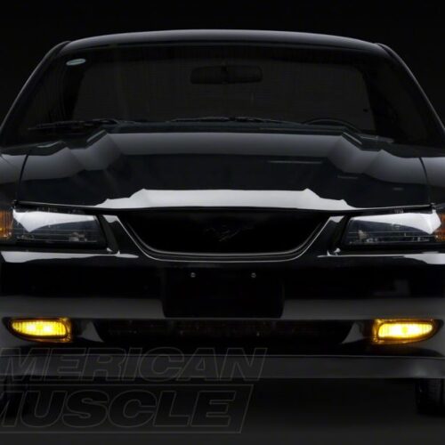 Raxiom for 1999-2004 Ford Mustang Excluding Cobra Fog Lights Yellow - Image 3