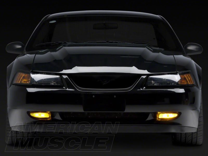 Raxiom for 1999-2004 Ford Mustang Excluding Cobra Fog Lights Yellow - Image 3