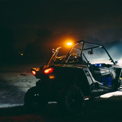 Rigid Industries Chase Tail Light Kit w/ Mounting Bracket - Amber - Image 3