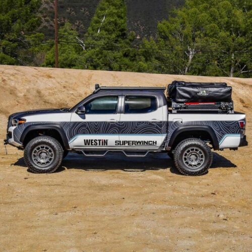 Westin 16-23 Toyota Tacoma Mesa Roof Rack - Image 6