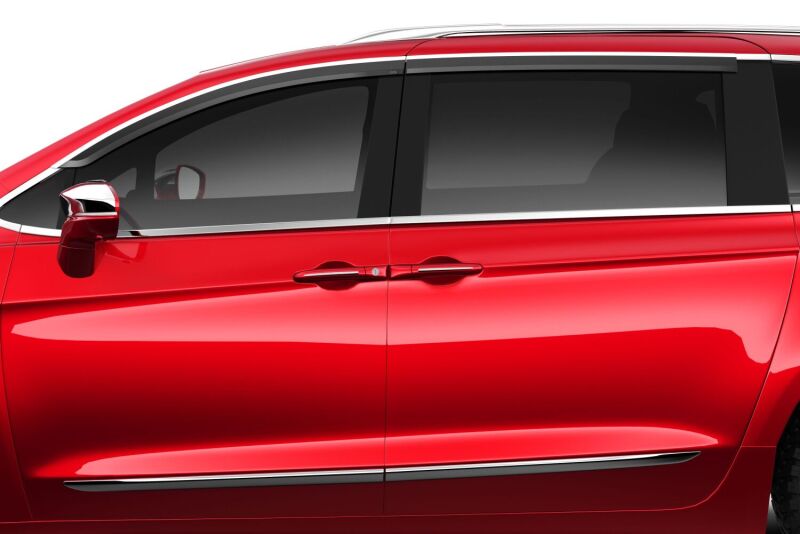 Husky Liners 17-23 Chrysler Pacifica Ventvisor Low Profile (4pc) - Chrome - Image 7