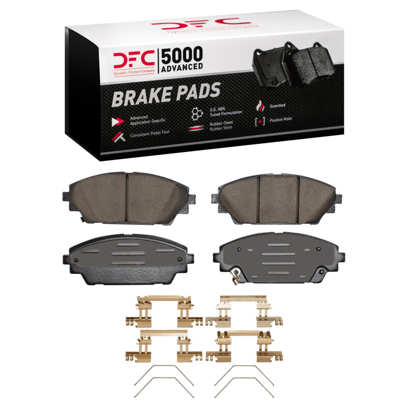DFC 14-25 Mazda 3 Front 5000 Advanced Ceramic Brake Pads and Hardware Kit