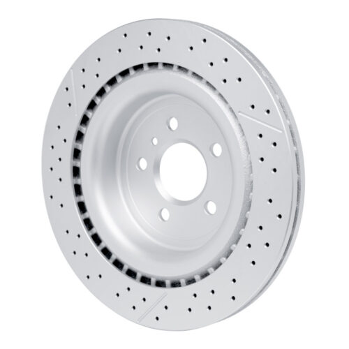 DFC 12-19 Mercedes-Benz GLS63 AMG Rear Drilled GeoSPEC Coated Rotor and Slotted - Image 4