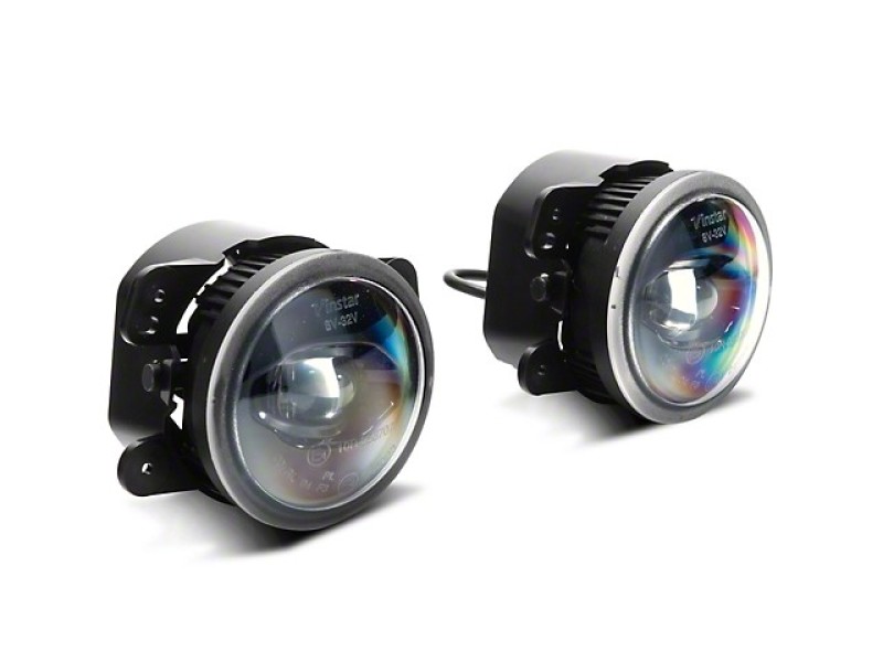 Raxiom for 2010-2022 Jeep Wrangler JK/JL Axial Series LED Fog Lights - Image 2