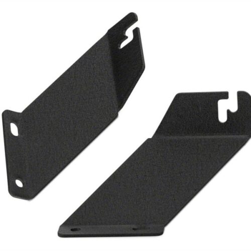 Raxiom for 2007-2018 Jeep Wrangler JK 20-In Light Bar Hood Mounting Brackets - Image 8