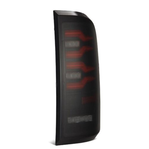 AlphaRex 97-03 Ford F150 / 99-16 Ford F250/F350/F450/F550 LUXX-Series LED Tail Lights - Black/Red - Image 3